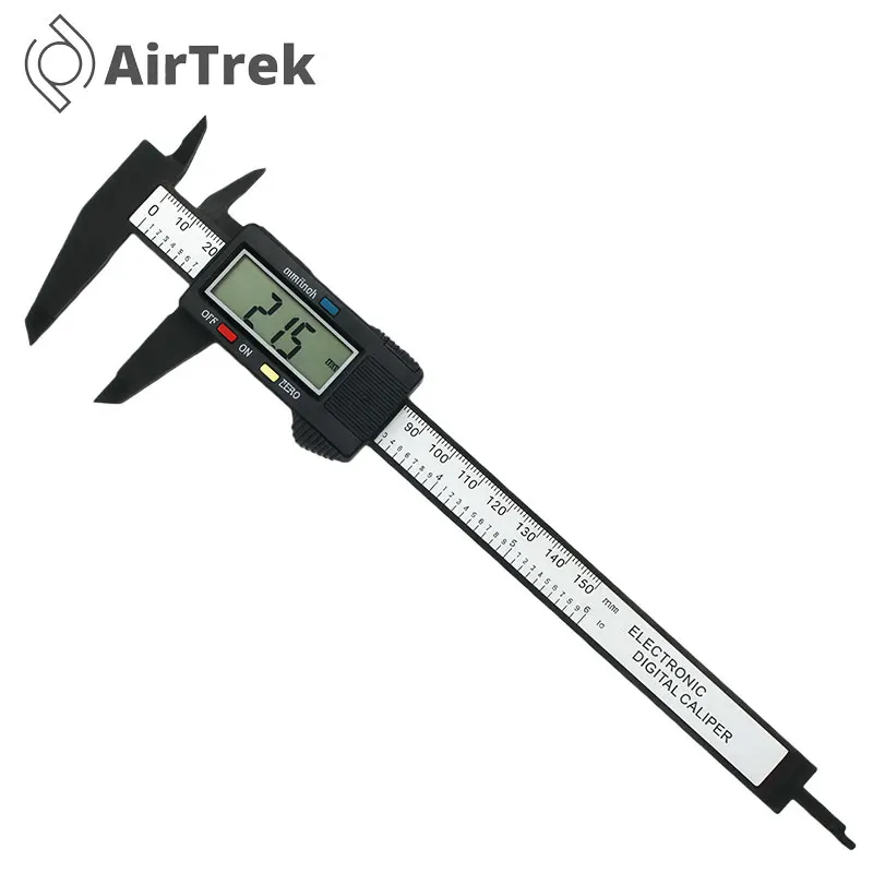 

150mm Electronic Digital Caliper Carbon Fiber Dial Vernier Caliper Gauge Micrometer Digital Ruler Measuring Tool