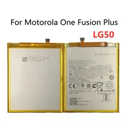 5000mAh LG50 Replacement Battery For Motorola MOTO One Fusion Plus / One Fusion+ Mobile Phone Bateria In Stock + Tracking Number