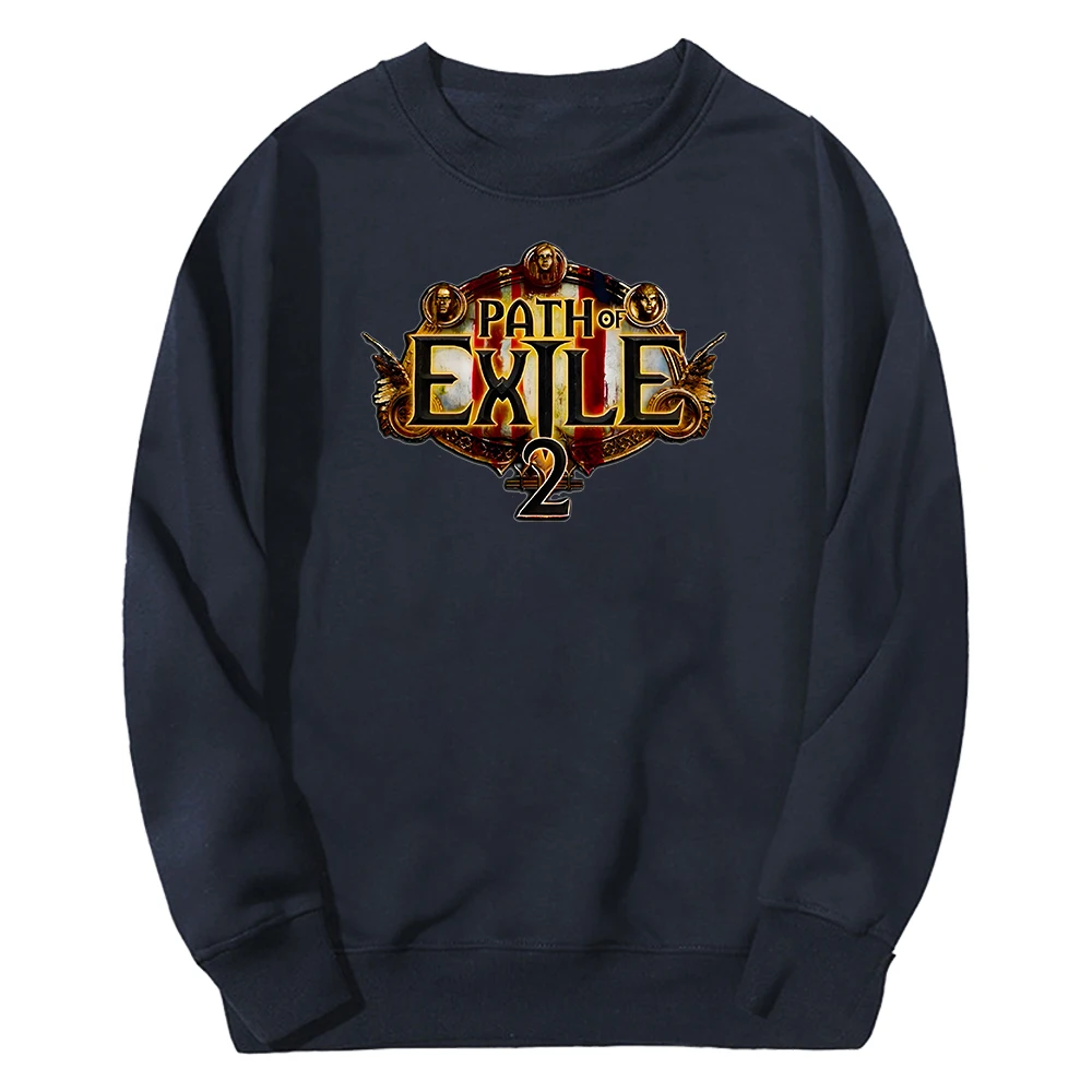 Path of Exile 2 Hot Game 2025 Crewneck Long Sleeve Streetwear Women Men Sweatshirt Cosplay Trendy Outfits