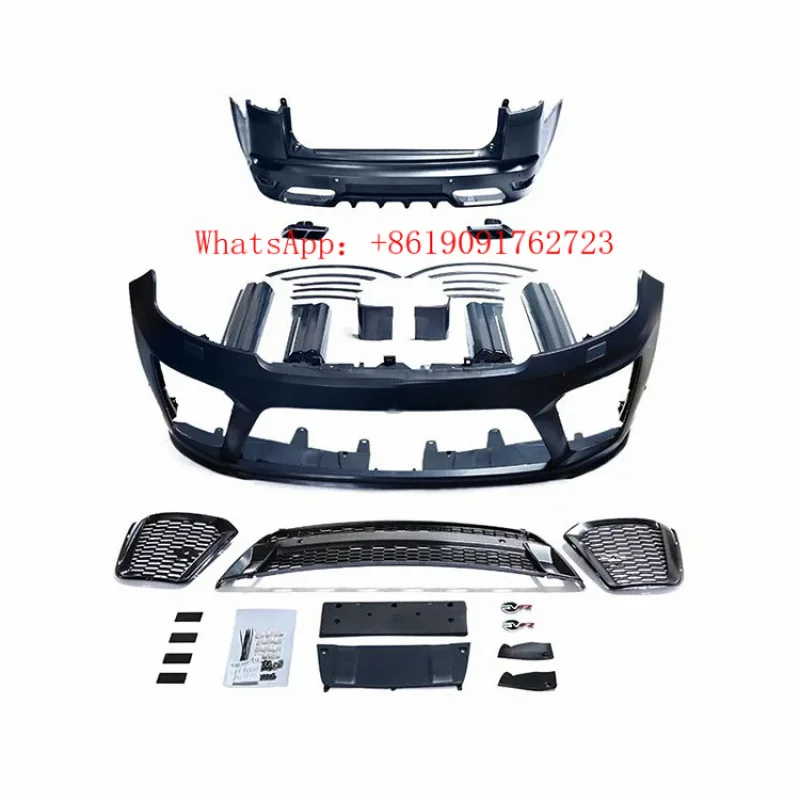 

2018 SVR Style Front Bumper Grille Rear Bumper Body Surround Replacement Fitment