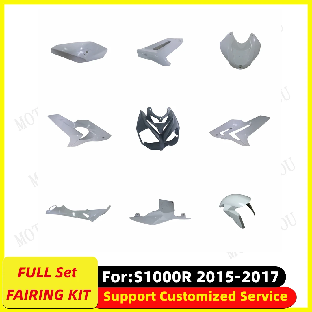 

Kit Fit For BMW S1000R 2014 2015 2016 Full Set Motorcycle Fairings Unpainted Bodywork Kits New ABS Plastic