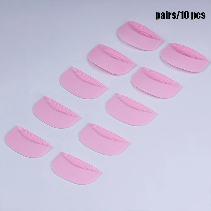 TANEyelash Perming Curler Lift Pads, Rosie Lash Lift, Silicone for Makeup, Beauty Tool, Extenion Accessrespiration, 10Pcs, 3 ﻿