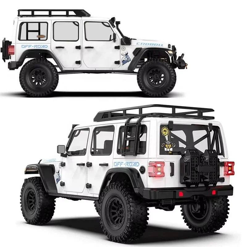 RLAARLO MK07 MK 07 1/7 Electric RC Car 2.4G 4WD Off Road Remote Radio Control Rock Crawler Brushless Brushed Motor ARTR Version