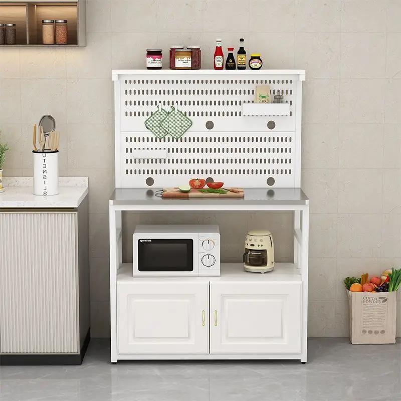 Kitchen shelves Multi-layer floor-to-ceiling cabinets Side cabinets Integrated wall cabinets Cupboards Ovens Microwave oven cabi