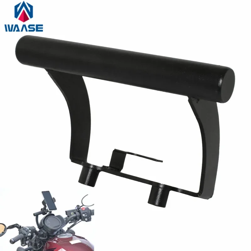 

waase For Honda Rebel 1100 CMX1100 2021 2022 2023 2024 Mobile Phone GPS Plate Bracket Stand Holder Phone Support
