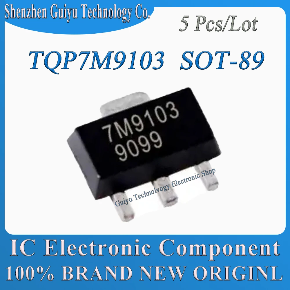 5 Pcs/Lot TQP7M9103 TQP7M91 TQP7M 7M9103 TQP SOT-89 IC Chip