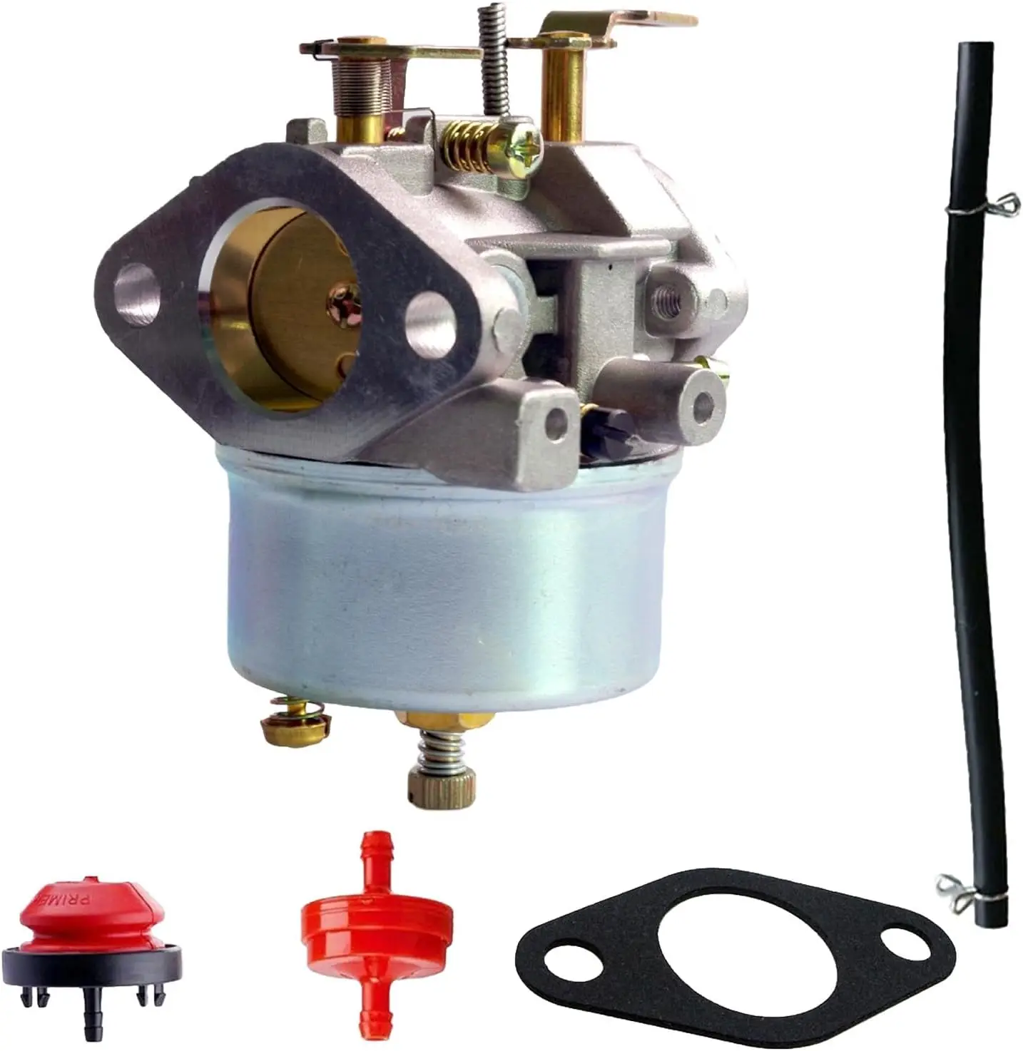Carburetor for Tecumseh 5HP-10HP Engines - Replaces 632334 632370 632536 - Fits John Deere AM108405 AM100246 & Toro 38080 38083
