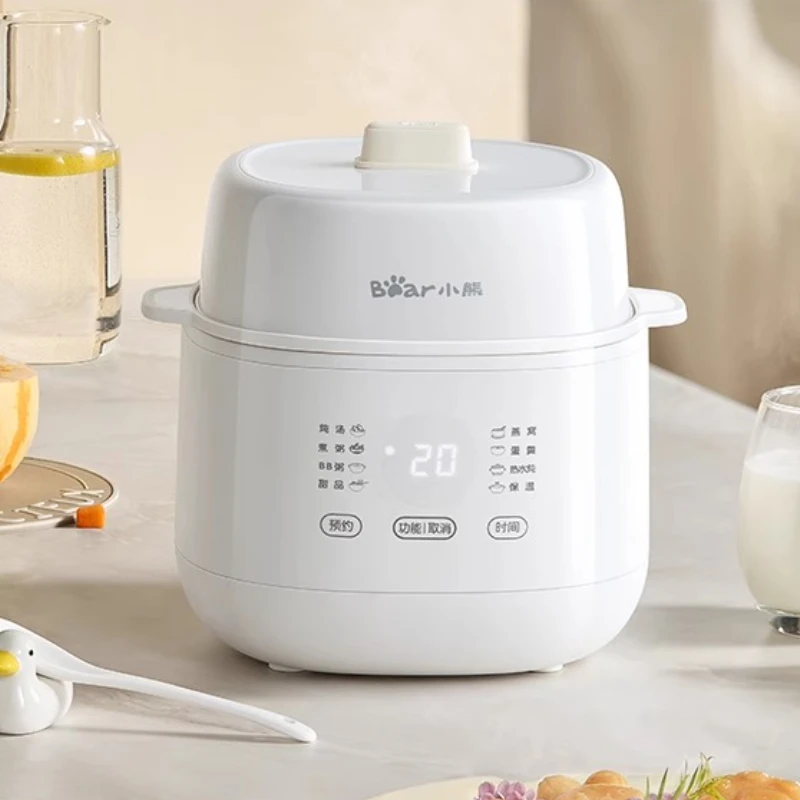 Bear electric stew soup pot Stew bird's nest through water Baby complementary food Electric porridge stew pot Cooking machine