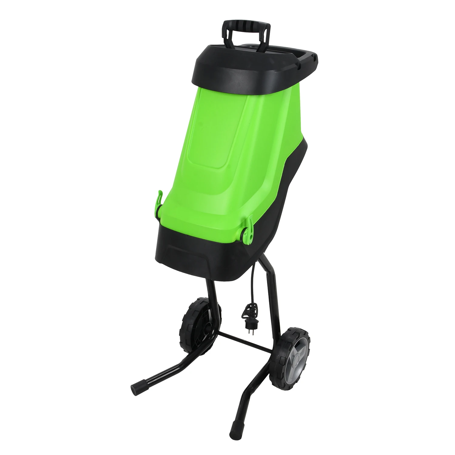 2800W Garden Leaf Shredder Tree Branches Shredder with Reliable Motor for Home Use and Farms