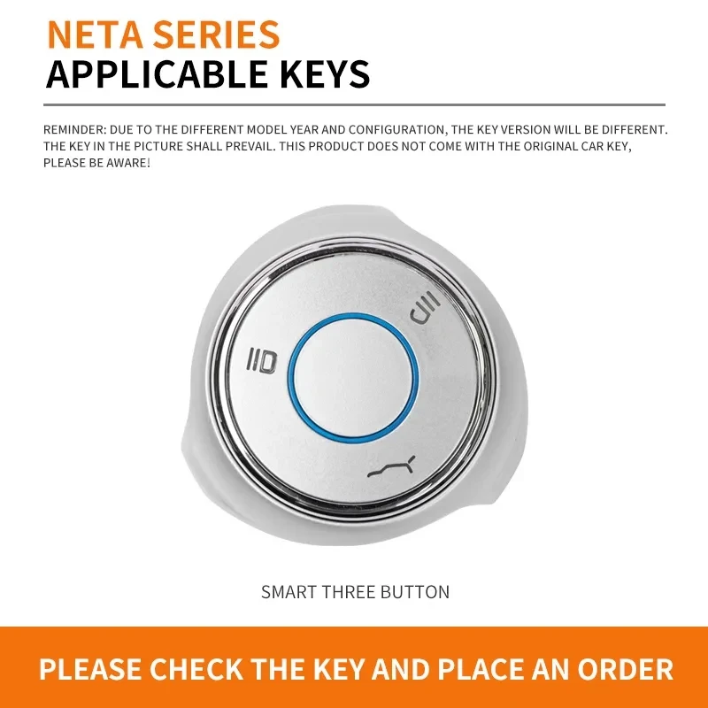 TPU Car Remote Key Case Fob Cover Protector Holder Shell For NETA V Nezha U Nezha NO1 NETA V Auto Keyless Keychain Accessories