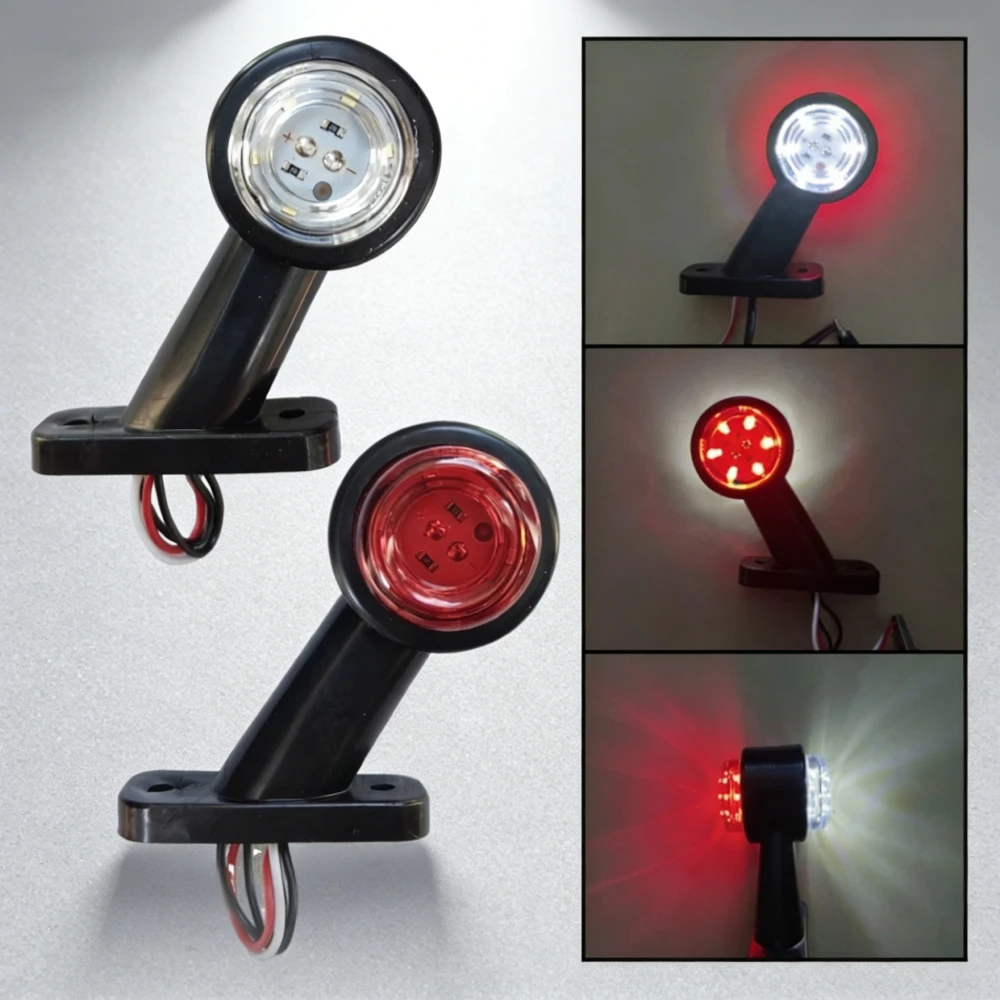 

1 Pair LED Rear Lights For Trailer 12V 24V Cargo Position Light Side Marker Truck Sidelight Spare Parts