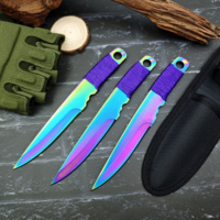 No Cutting Edge Weight EDC Training Knife Steel Pri Practice Knife Balisong Butterfly CSGO Trainer Sport Cosplay Tool