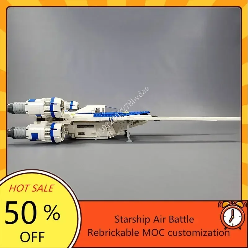 U-wing Starfighter Space War Weapon MOC SpaceShip Battle Model Building Blocks Architecture Education Assembly Model Toys Gift