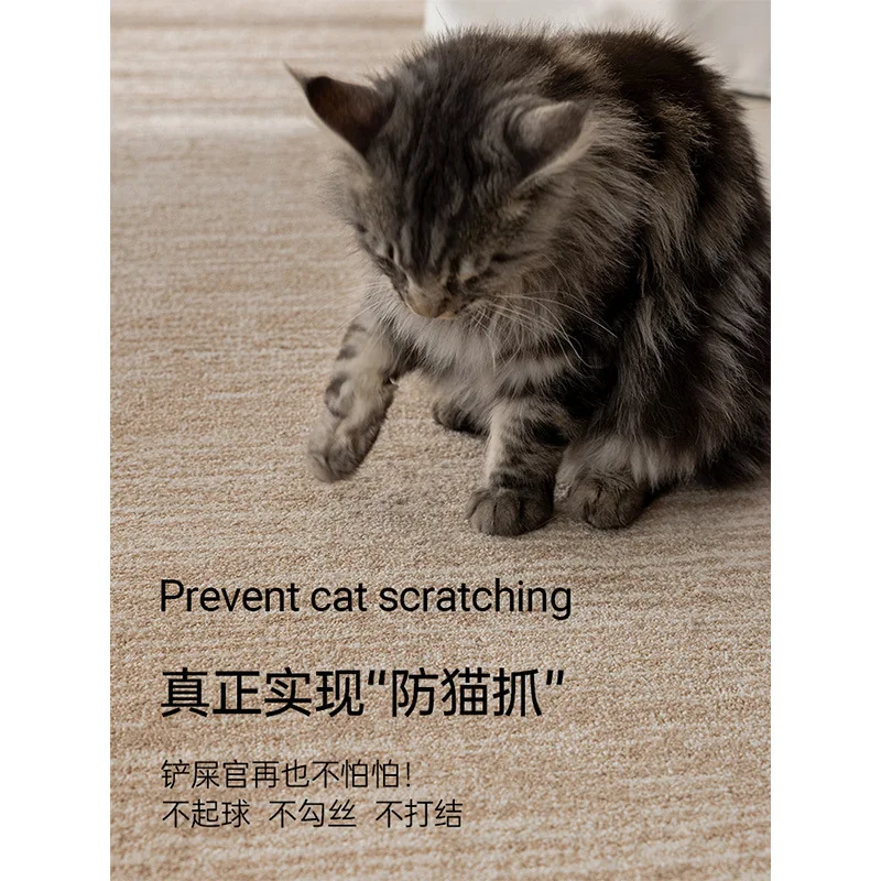 พรมห้องนั่งเล่นสไตล์ญี่ปุ่น โต๊ะกาแฟ ระเบียง พรมห้องนอน ดูแลง่าย ไม่ต้องใช้กาว ปราศจากฟอร์มาลดีไฮด์