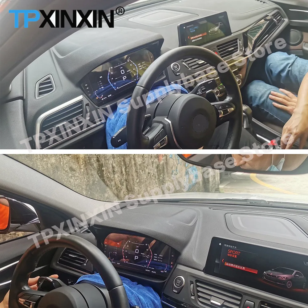 12.3 Inch For BMW F48 F49 F20 F52 Android Digital Cluster LCD Dashboard Instrument Panel Multifunctional