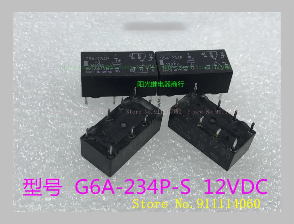 G6A-234P-S 12Vdc 8 …