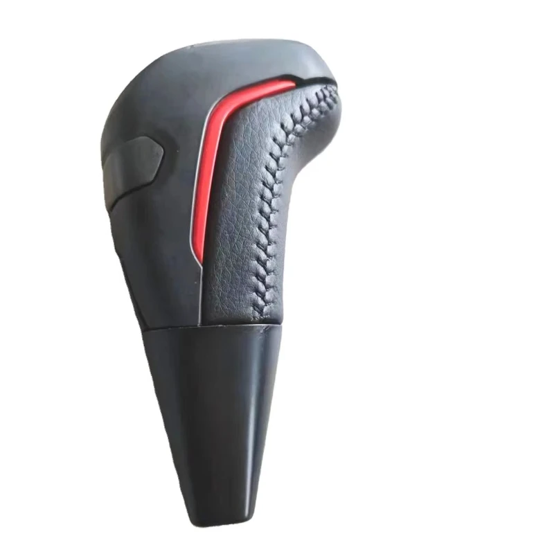 Leather automatic car gear knob shift lever