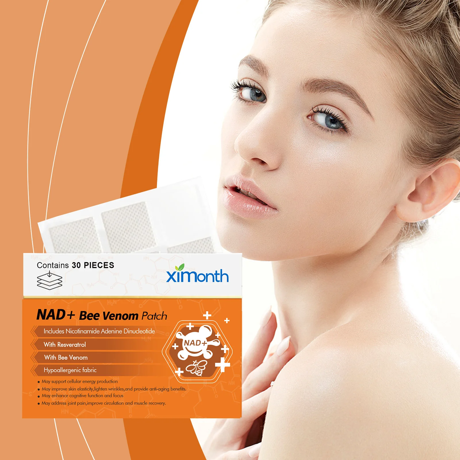 

Пластырь для ухода за мелатином, выцветает линии шеи, подтягивает кожу тела, нежные ингредиенты, массажный пластырь для ухода за больными, расслабляет наклейку с мышцами