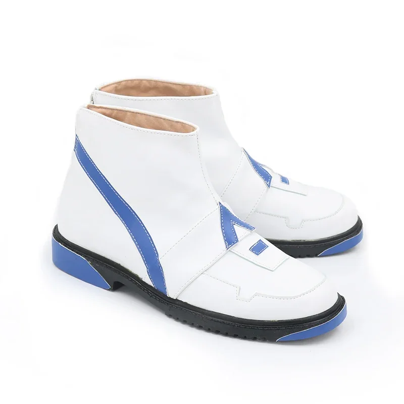 Sin Kiske Cosplay Schoenen Spel Guilty Gear Cosplay Props PU Schoenen Halloween Carnaval Laarzen Op maat gemaakt