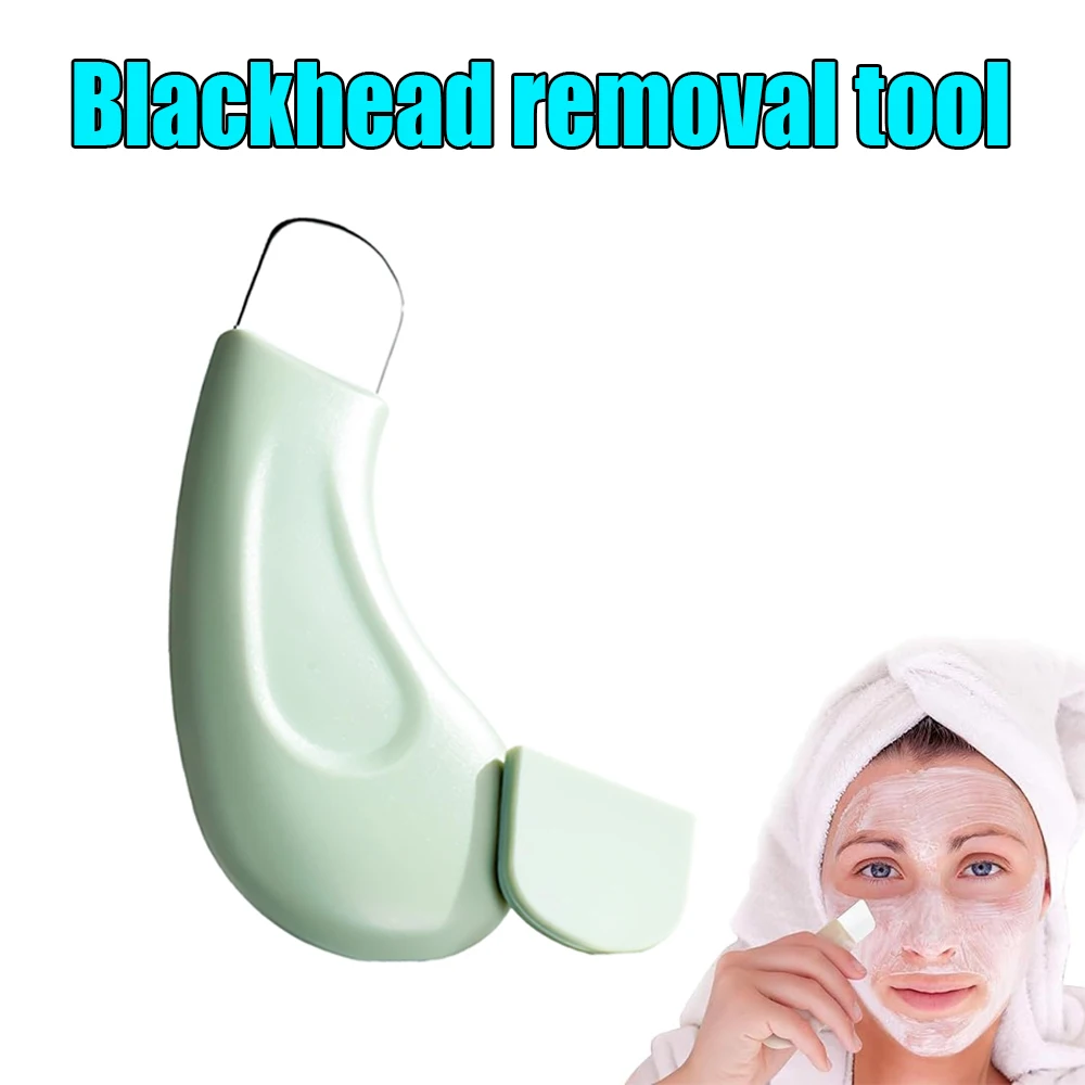 Professional Blackhead Remover Spatula Deep Cleansing Exfoliator For Nose Facial Pores Whitehead Removal Skin Care Beauty Tool