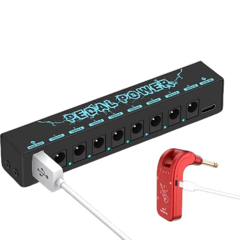 Isolated DC Output Fully Isolated Power 8 Output Power Supply Multi Channel DC Power Supply Multifunctional Isolated Pedal Board