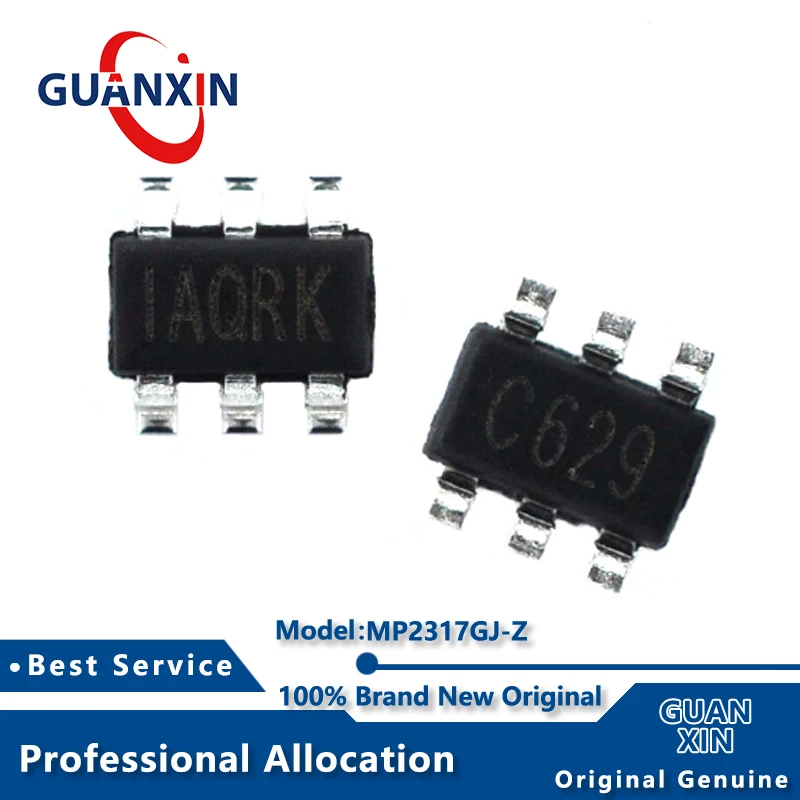 

100% New MP2317GJ-Z MP2317GJ-P MP2317GJ TSOT23-6 Marking AQR* MP2317