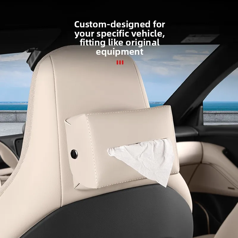 25 ET5T/ET5 car magnetic tissue box armrest box, common for storing tissue bag accessories