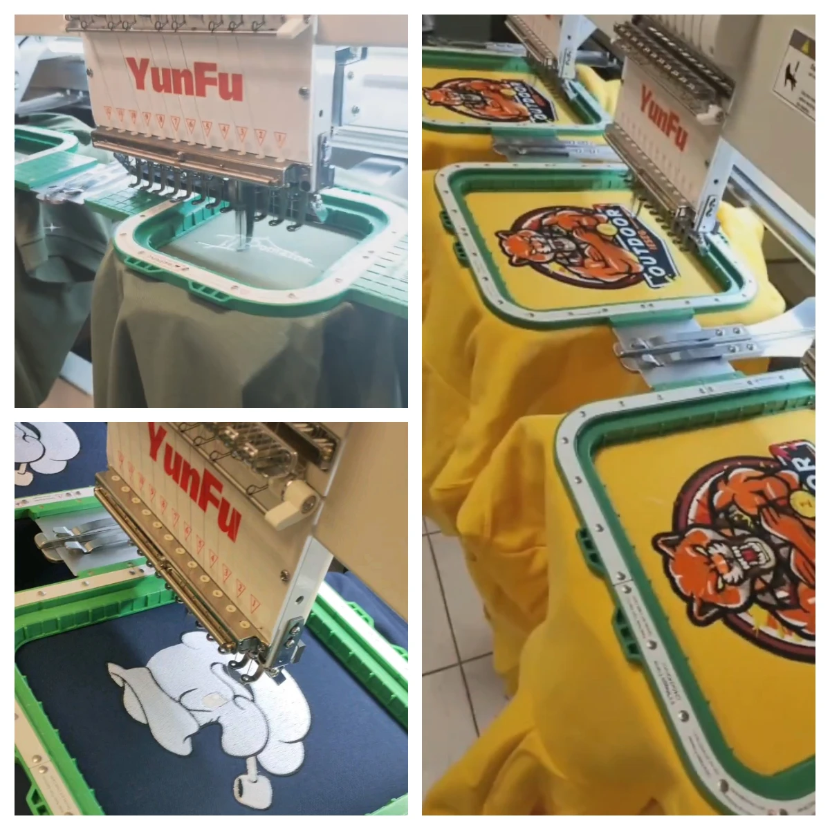 

MaggieFrame Mighty Hoop Magnetic embroidery hoop Hoop Maste fit for YunFu MT1201 QM1201/1202/1204/1206/1208 embroidery machines