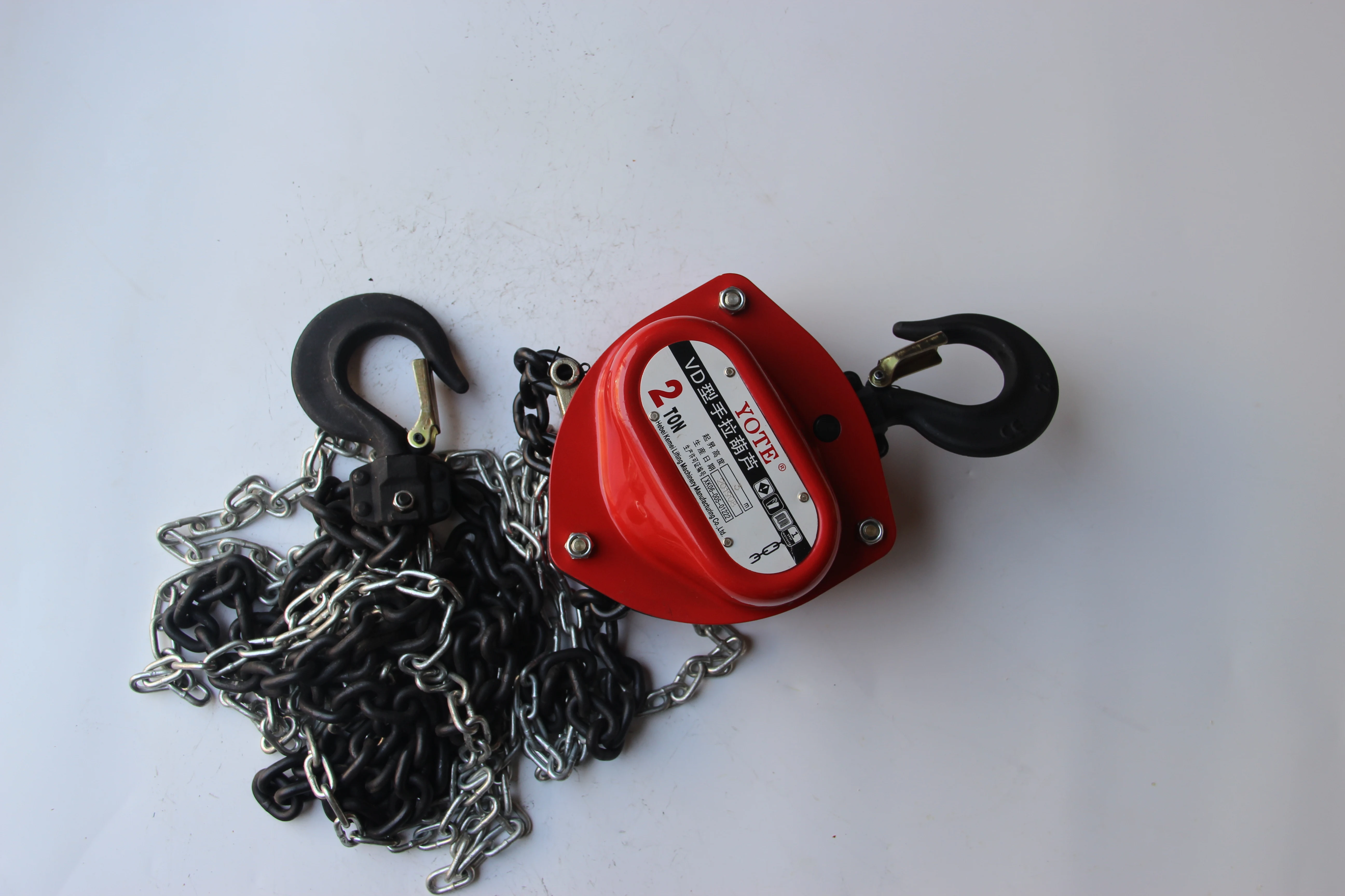 

Цена прямой продажи, много цветов, 1 тонна, трос 3 м, заводская модель VD, ручная цепная таль