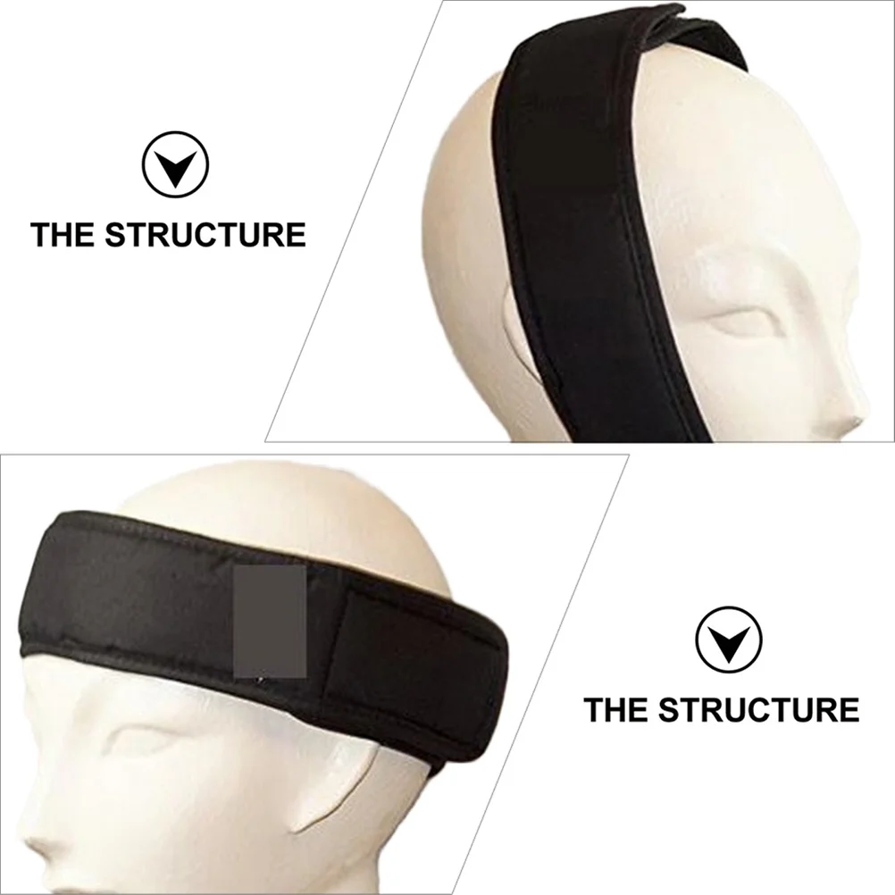 

1Set Head Massage Band Acupressure Wrap Comfortable Massage Headband Black Activates Nervous System Reduces Headache Muscle Pain