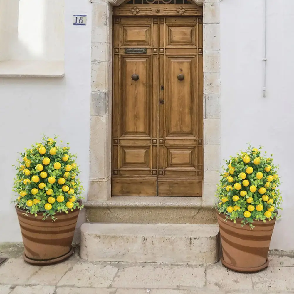 

High-quality Plastic Foliage Outdoor Artificial Topiary Tree Artificial Tree Topiary Ball Set for Indoor Outdoor Decor for Patio