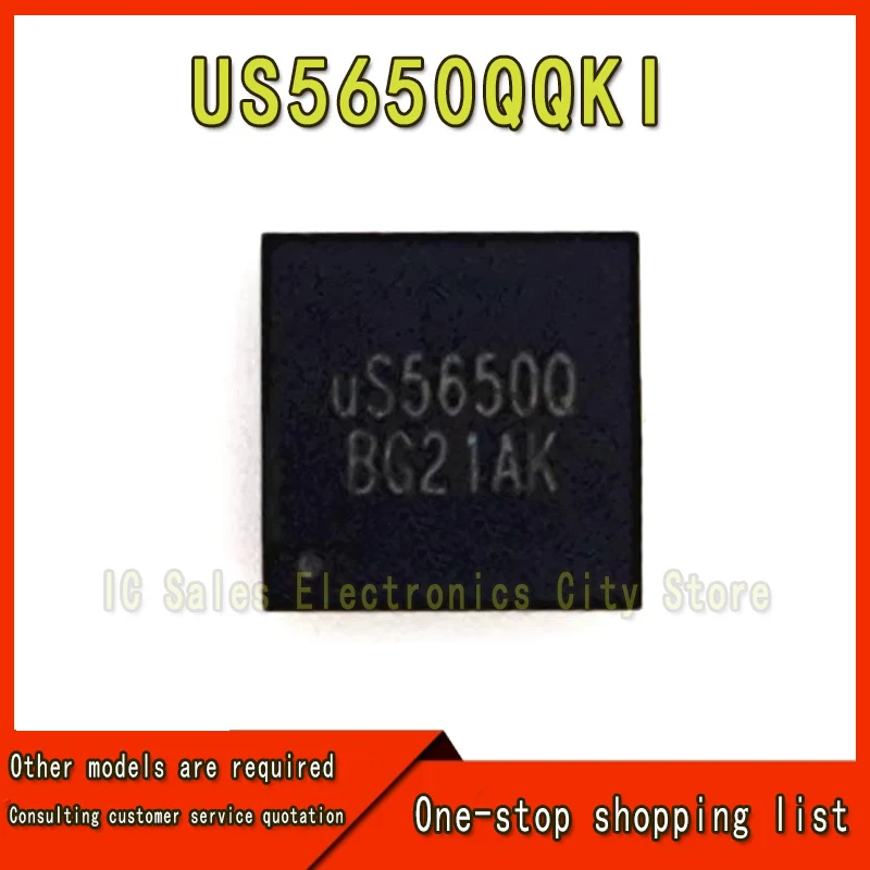 (1 Stuk) 100% Nieuwe Us5650qqki Us5650q Us5650 Us56500 QFN-32 Chipset