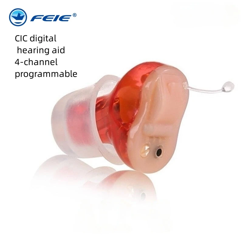 Mini CIC Hearing Aids Factory In The Ear Invisible Adjustable Wireless Left/Right Hearing AIDS for Deafness in the Elderly