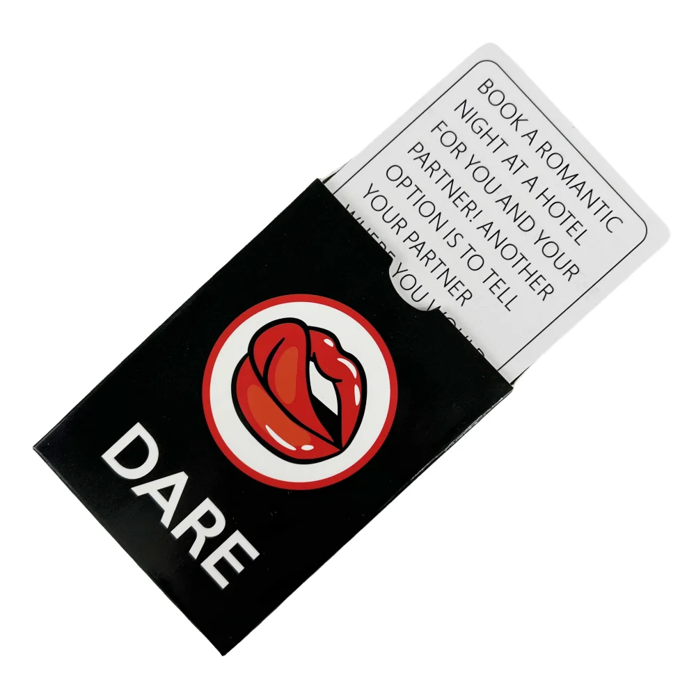 Cartas de hablar o coqueteo o bucear, juego de cartas romántico y Sexy con fecha nocturna para parejas amantes, compañeros, juego travieso para adultos, regalos de San Valentín