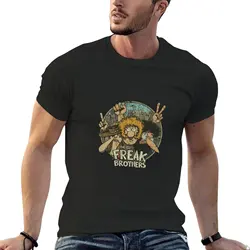 New The Fabulous Furry Freak Brothers 1968 T-Shirt heavyweight t shirts sweat shirts hippie clothes t shirts for men pack