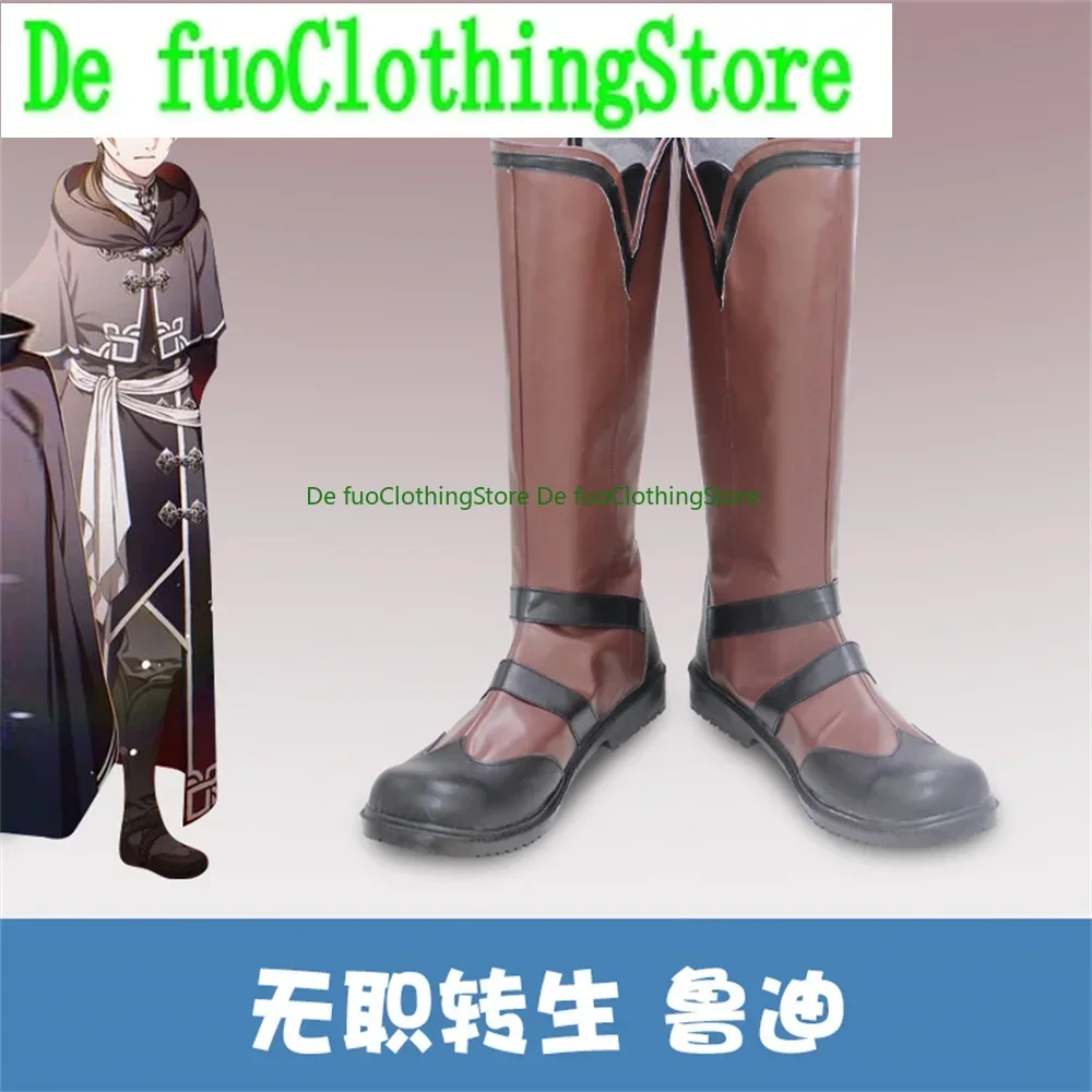 التناسخ العاطلين عن العمل mushokutensei Rudeus Greyrat تأثيري أحذية الأحذية لعبة أنيمي هالوين عيد الميلاد Defu متجر الأحذية