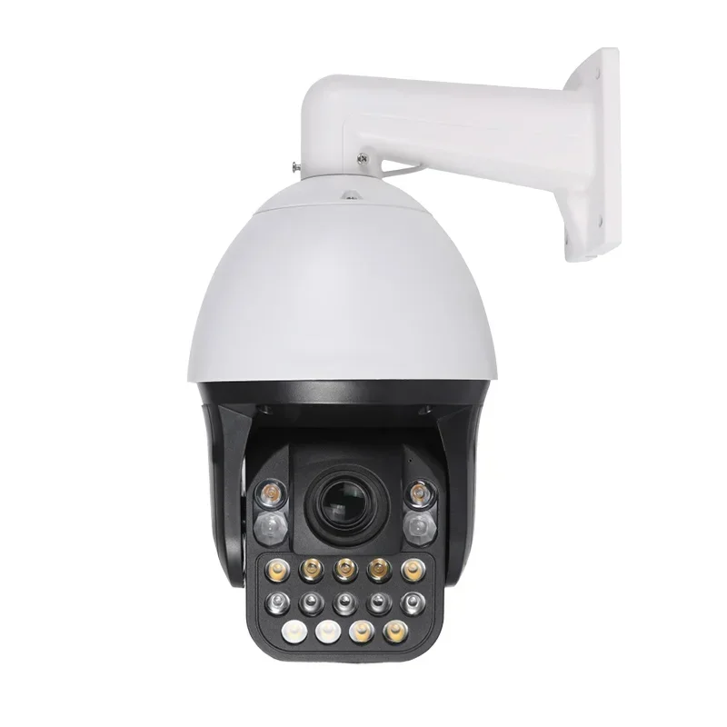 20X Optical Zoom 7 Inch Speed Dome Wired IP POE P2P Security Cam Auto Tracking PTZ Outdoor Full Color Night Vision Cctv Camera