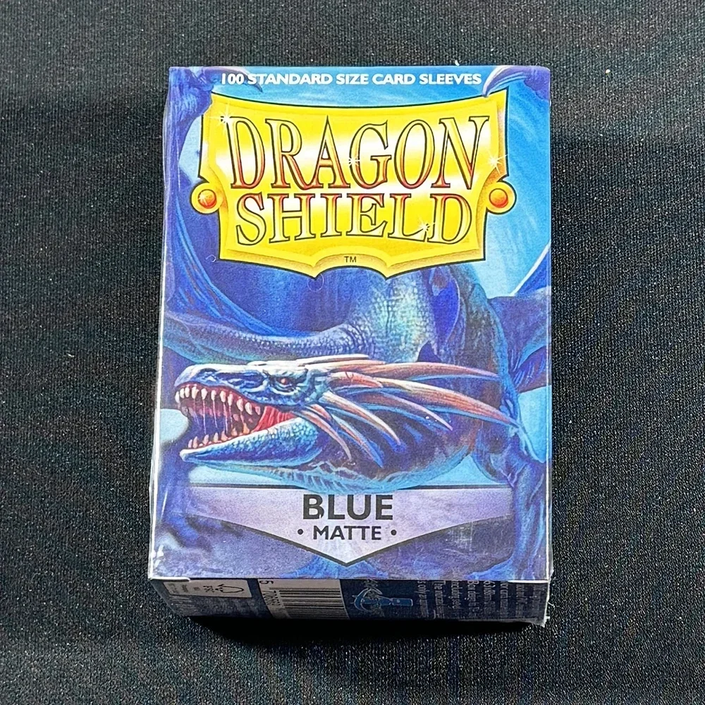 100ct Dragon Shield Matte Clear TCG Standard Size Sleeves PKM Cards Protector MTG/PTCG Covers 66x91mm