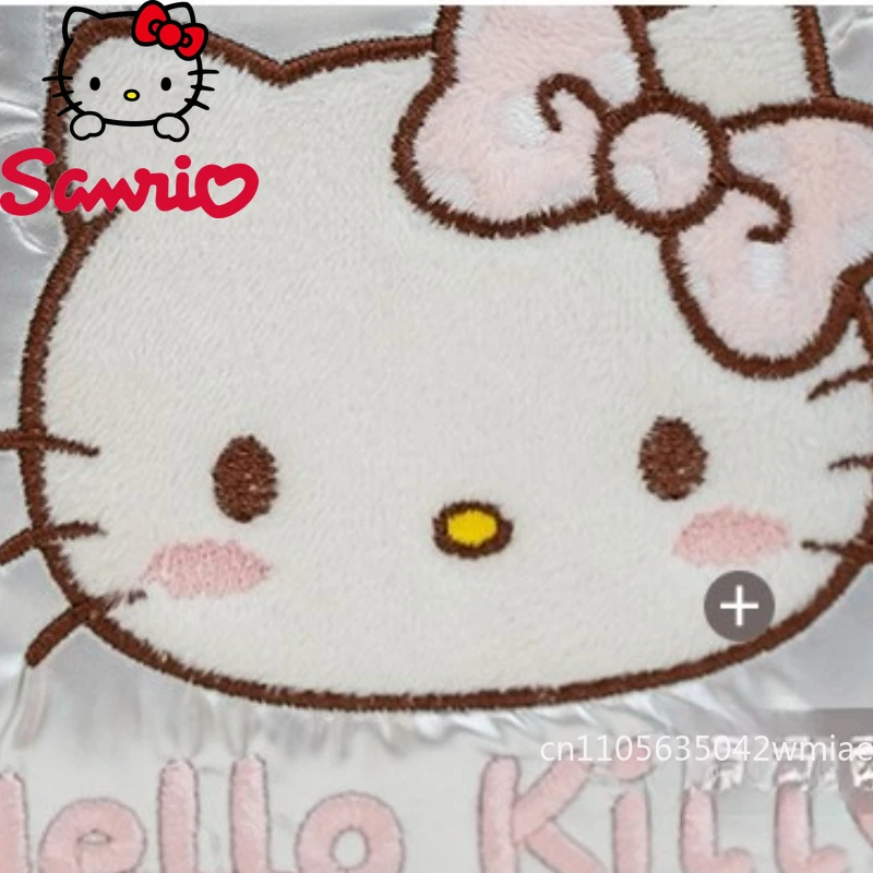 Hello Kitty New Handheld Makeup Bag Fashionable High Quality Embroidered Lipstick Storage Bag Cartoon Cute Travel Storage Bag