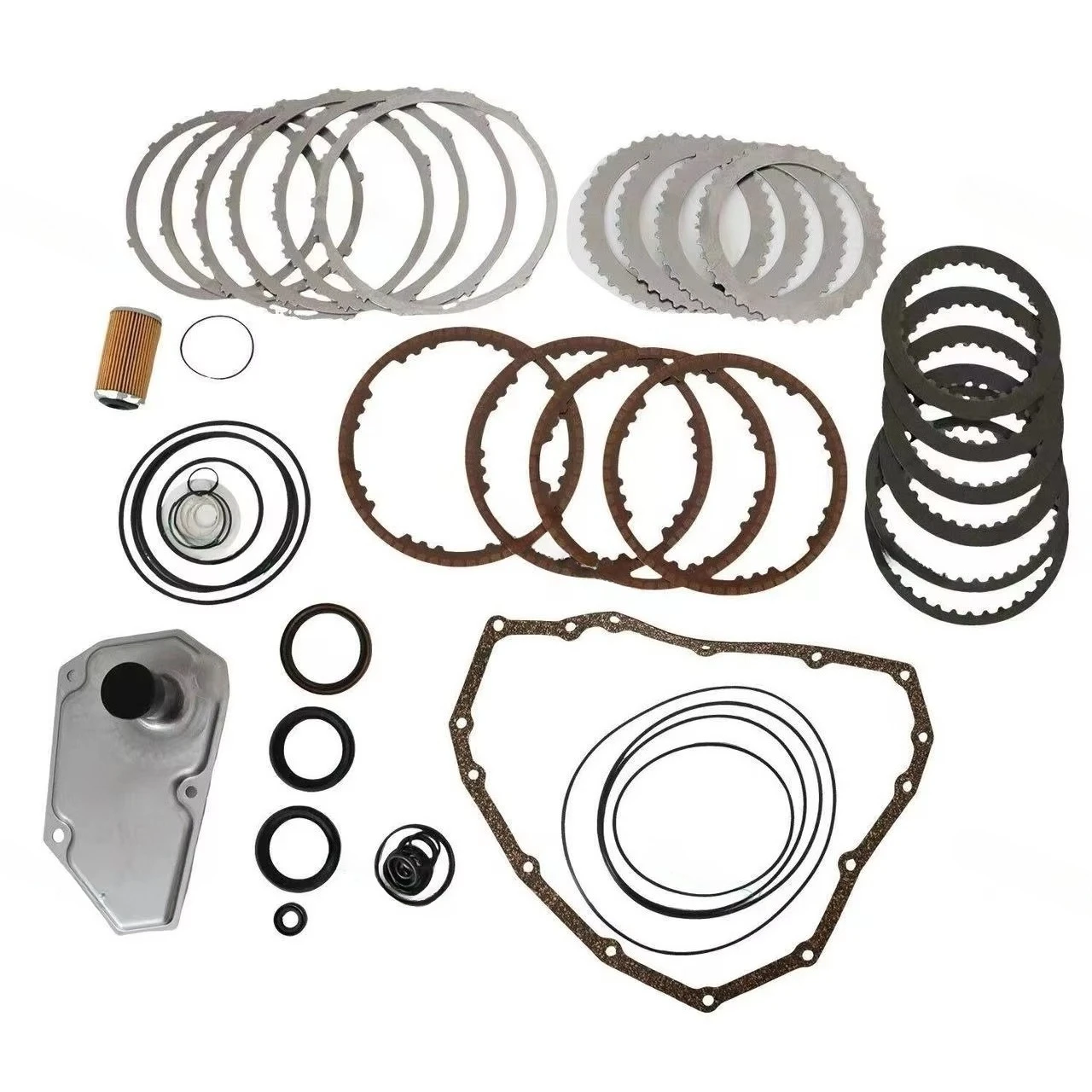 JF015E RE0F11A Transmission Master Rebuild Kit + Pulley Set W/ Belt for
