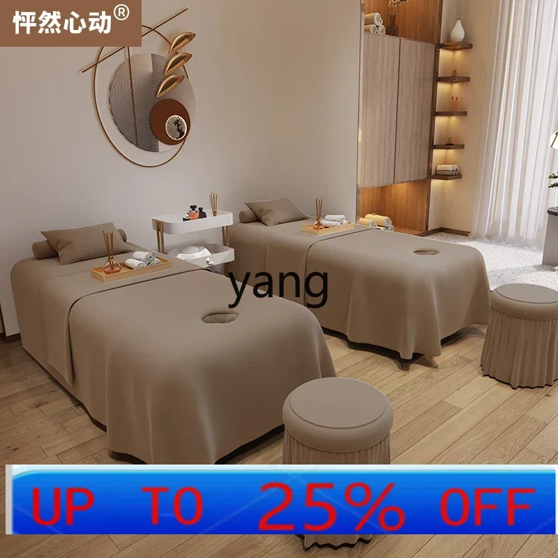 Lmm bedspread four-piece beauty salon special physiotherapy shampoo bed cover universal in all seasons