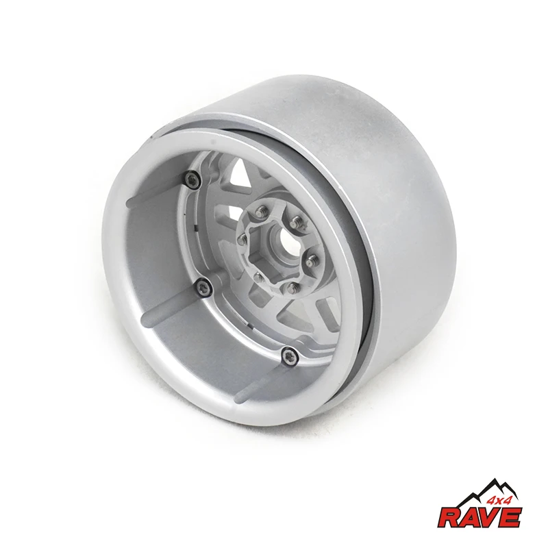

1Pc Rave 4X4 Metal 2.2In Wheel with Connection for 1/10 RC Crawler Car Scx10 Jeepaa DIY Vehicle Model Parts TH17944