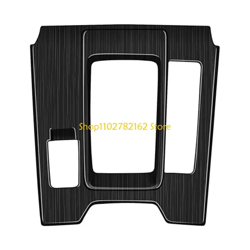 547B Interior Console Trim Cover for Right Hand Drive Gear Shifter Area, ABS Panel with Rear Adhesive Backing Detail