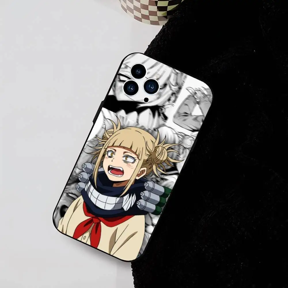 1 Stück Himiko Toga Handyhülle Silikon weich für iPhone 17 Air 16 15 14 13 12 11 Plus Pro Max Plus