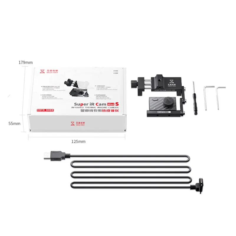 MEGA-IDEA Super IR Cam Mini S Termocamera a infrarossi Termocamera progettata per il microscopio