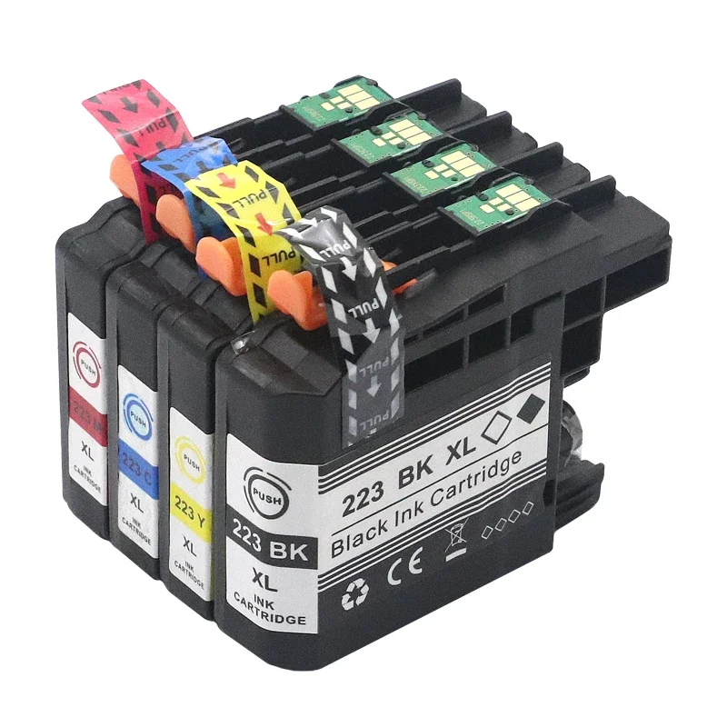 1set LC223 LC221 XL ink cartridge Compatible for Brothers MFC-J4420DW/J4620DW/J4625DW /J5320DW/J5620DW/J5625DW printer