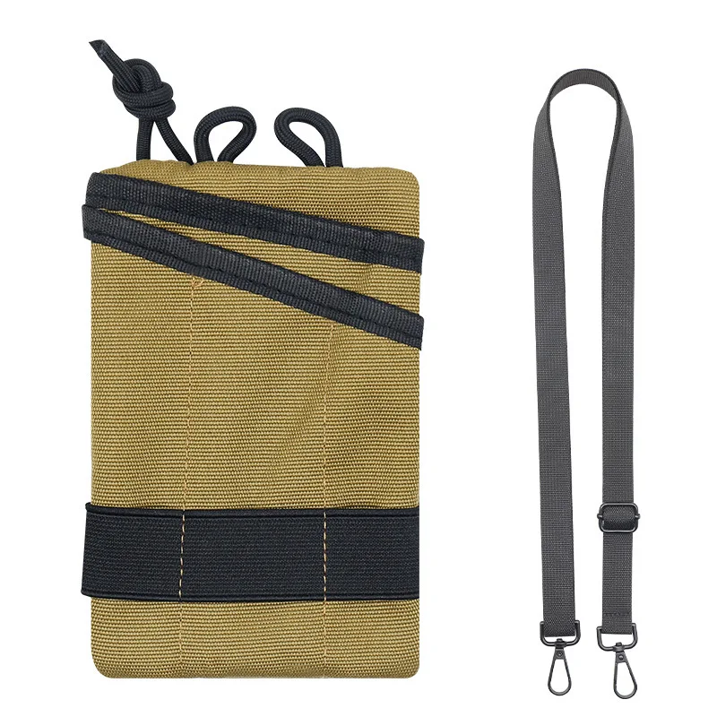 Tactical Multi-functional EDC Tool Key with Wear-resistant Camouflage Pouch
