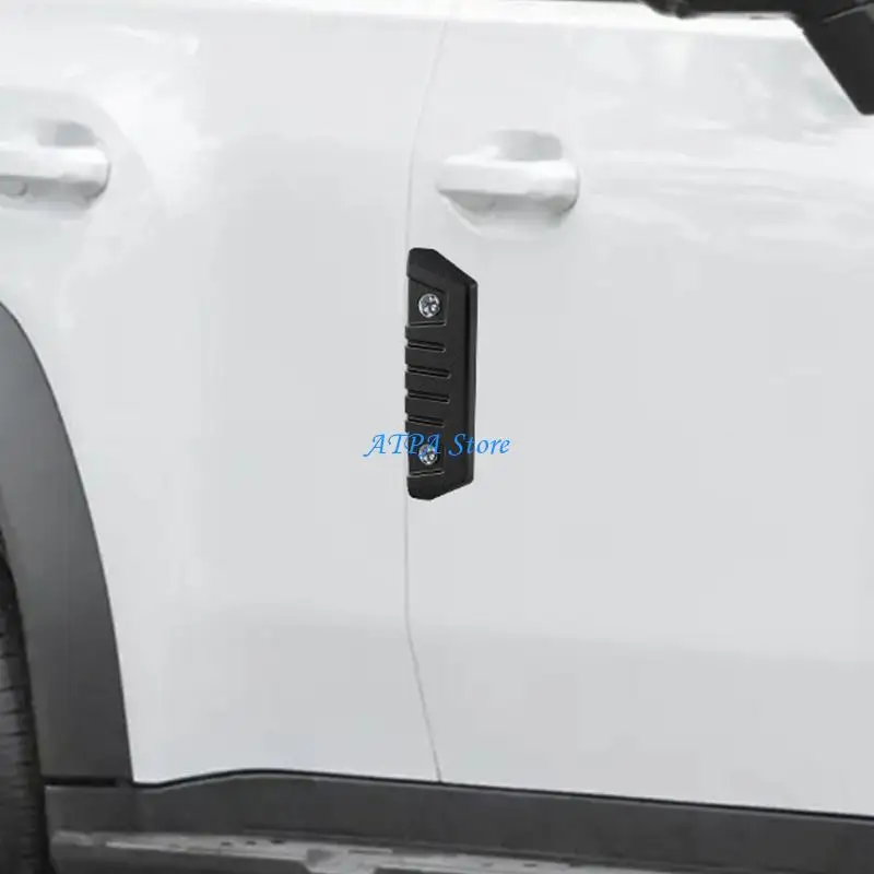 U13C Auto Body Side Protect Strips Shock Absorption High Performances Car Door Guards Pair for Cars SUVs Trucks & More