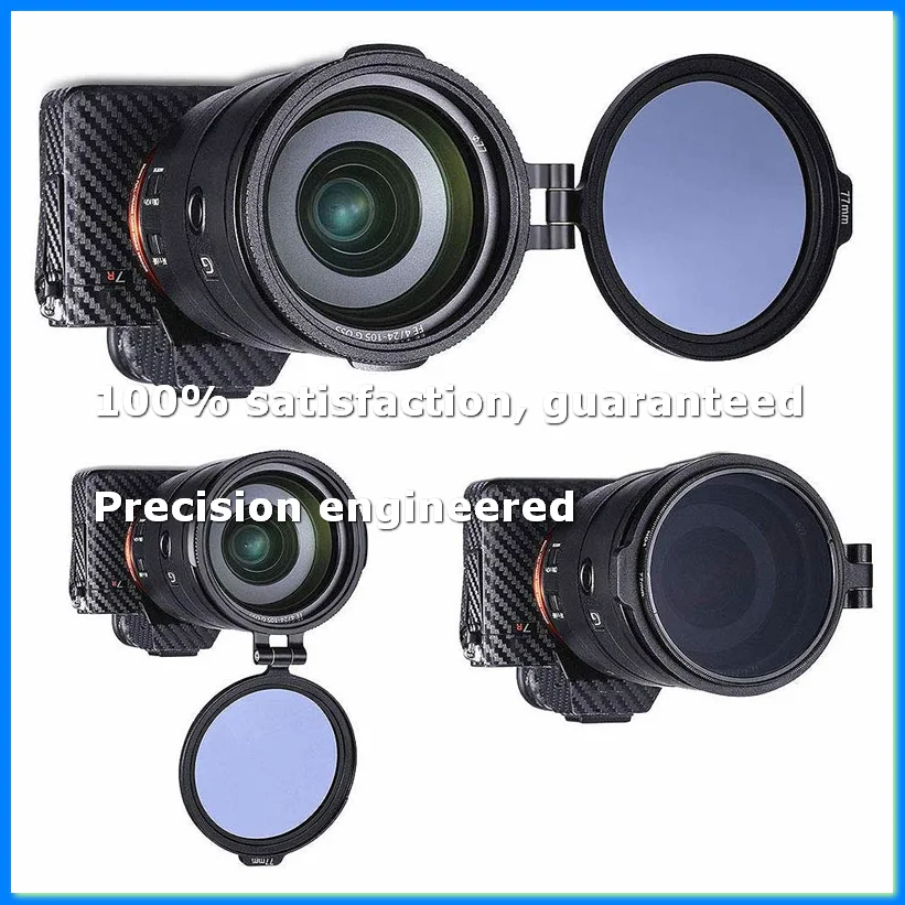 ND Quick Release Switch Bracket Lens Filter for DSLR Camera Photography Lens Bracket 62MM-A22U