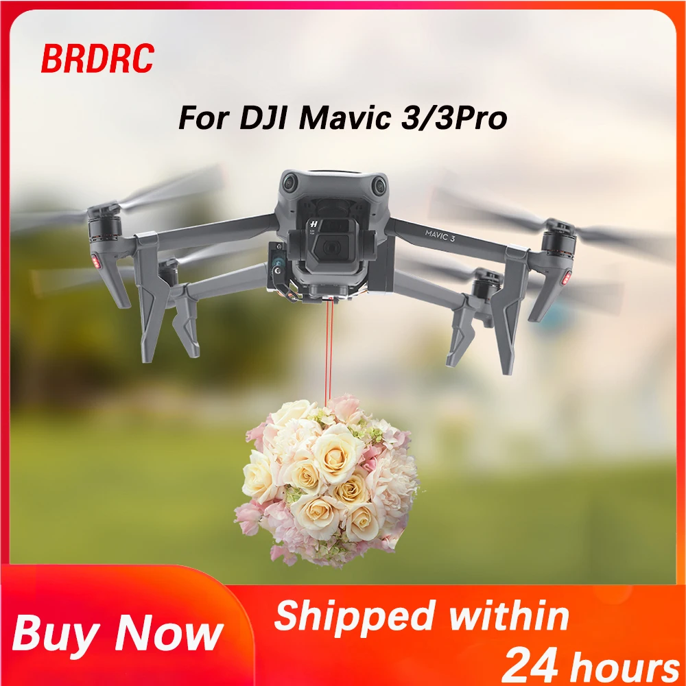 Airdrop System For DJI Mavic 3/3 Pro/3 Classic Drone Fishing Thrower Wedding Gift Lifesaving Rescue Delivery Device Accessories